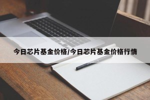 今日芯片基金价格/今日芯片基金价格行情