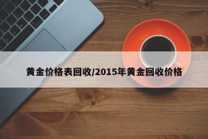 黄金价格表回收/2015年黄金回收价格